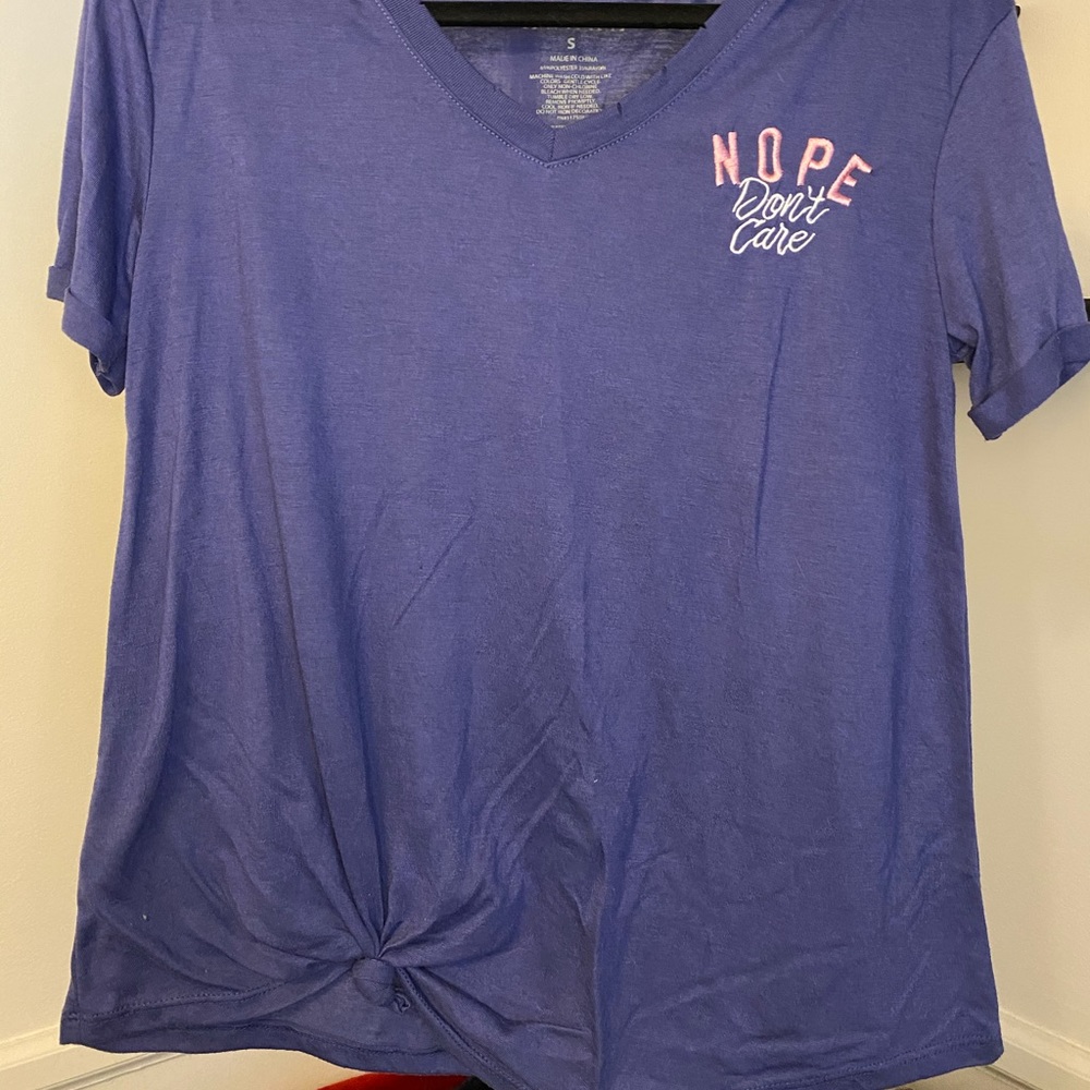 Nope, Don’t Care t shirt